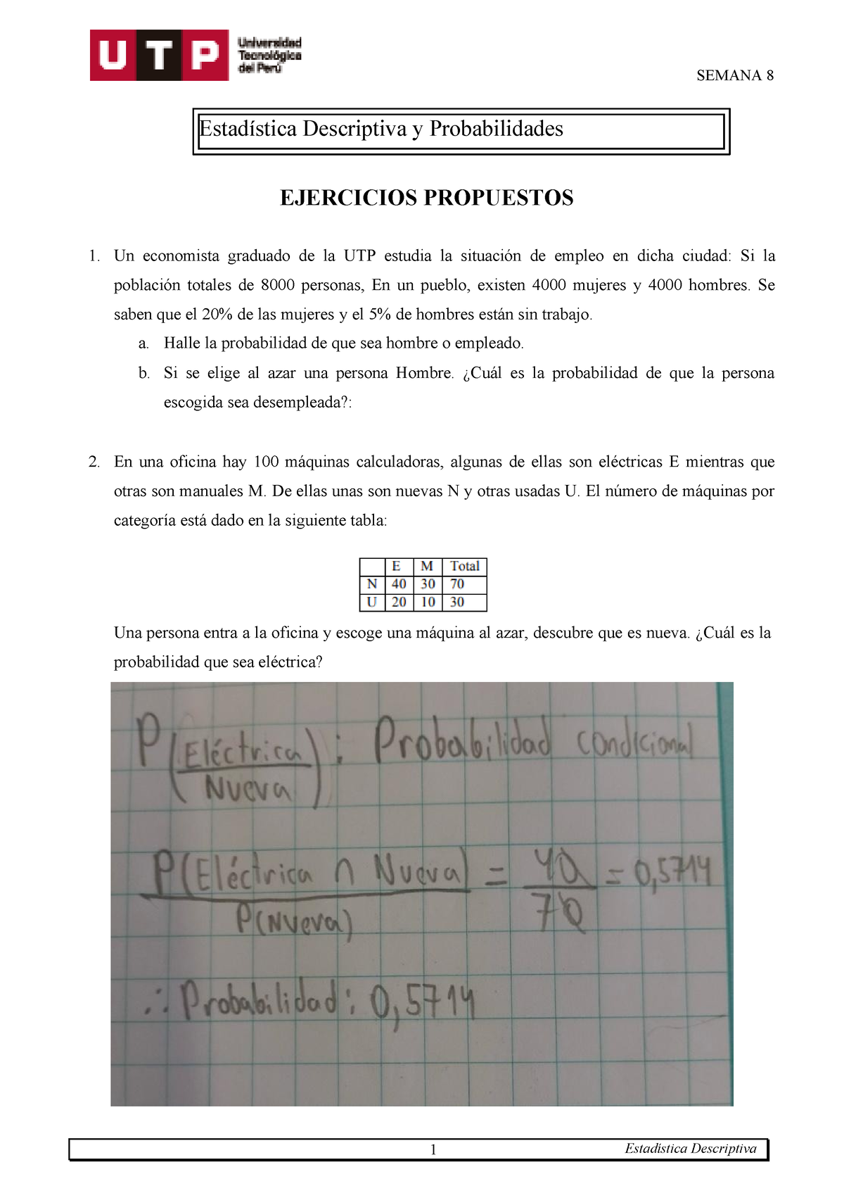 S08.s1 - Tarea Taller-Resolver Ejercicios EDYP - Estadística ...