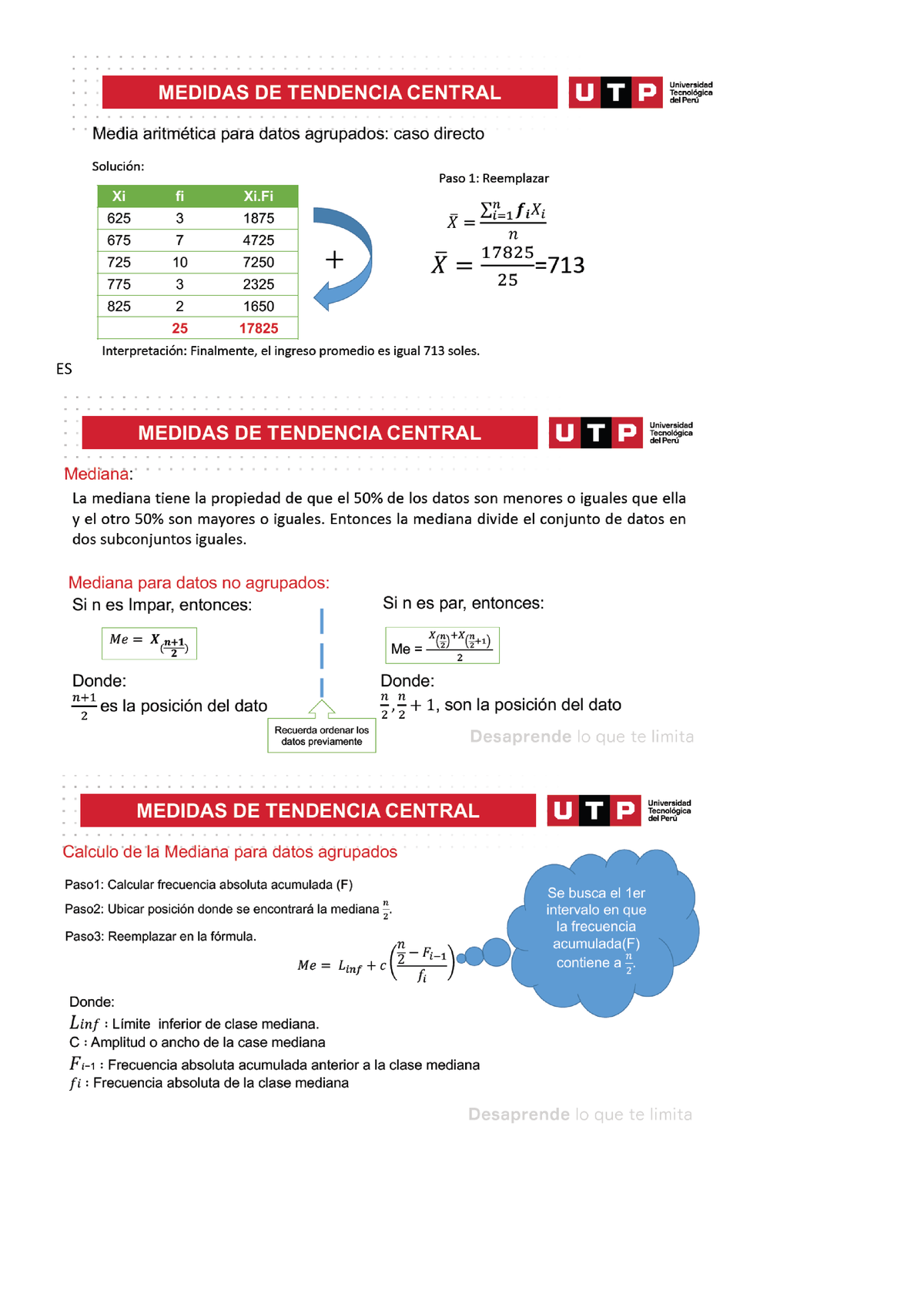 EXAM ESTD - APUNTES PARA EL EXAM PARCIAL - Estadística Descriptiva Y ...