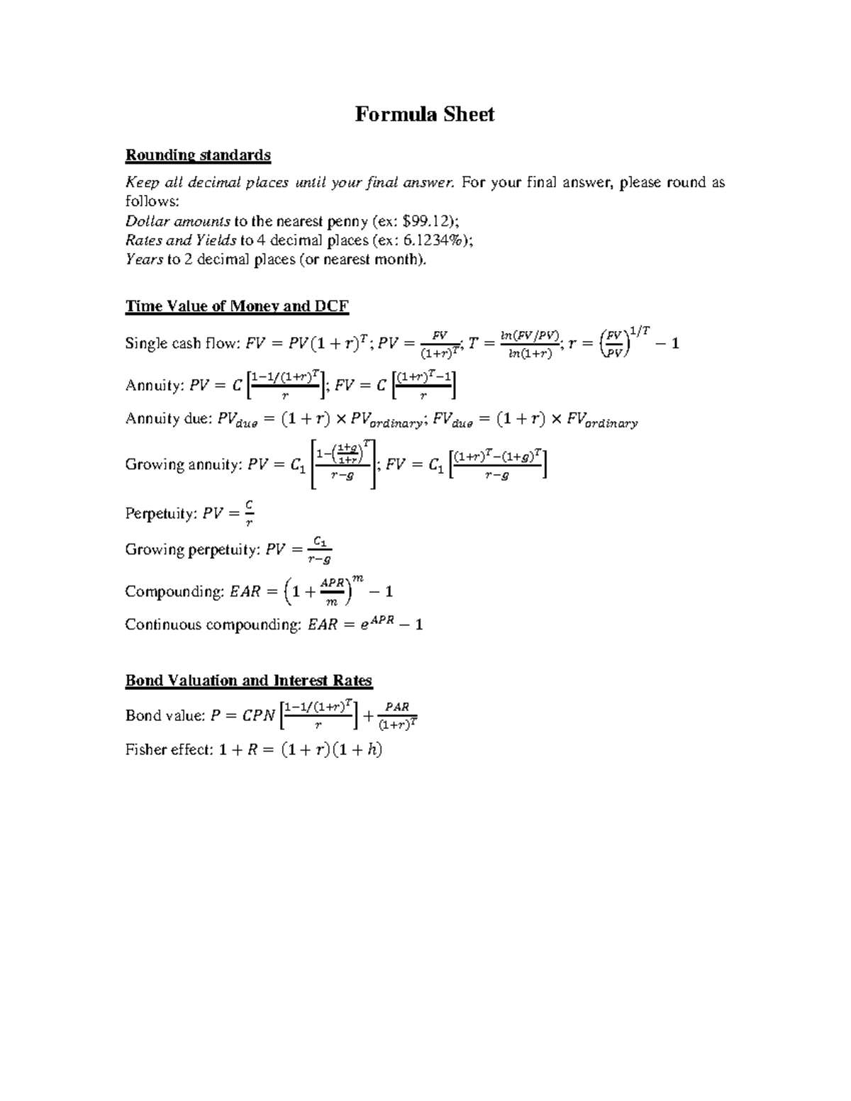 finance-formula-sheet-formula-sheet-rounding-standards-keep-all