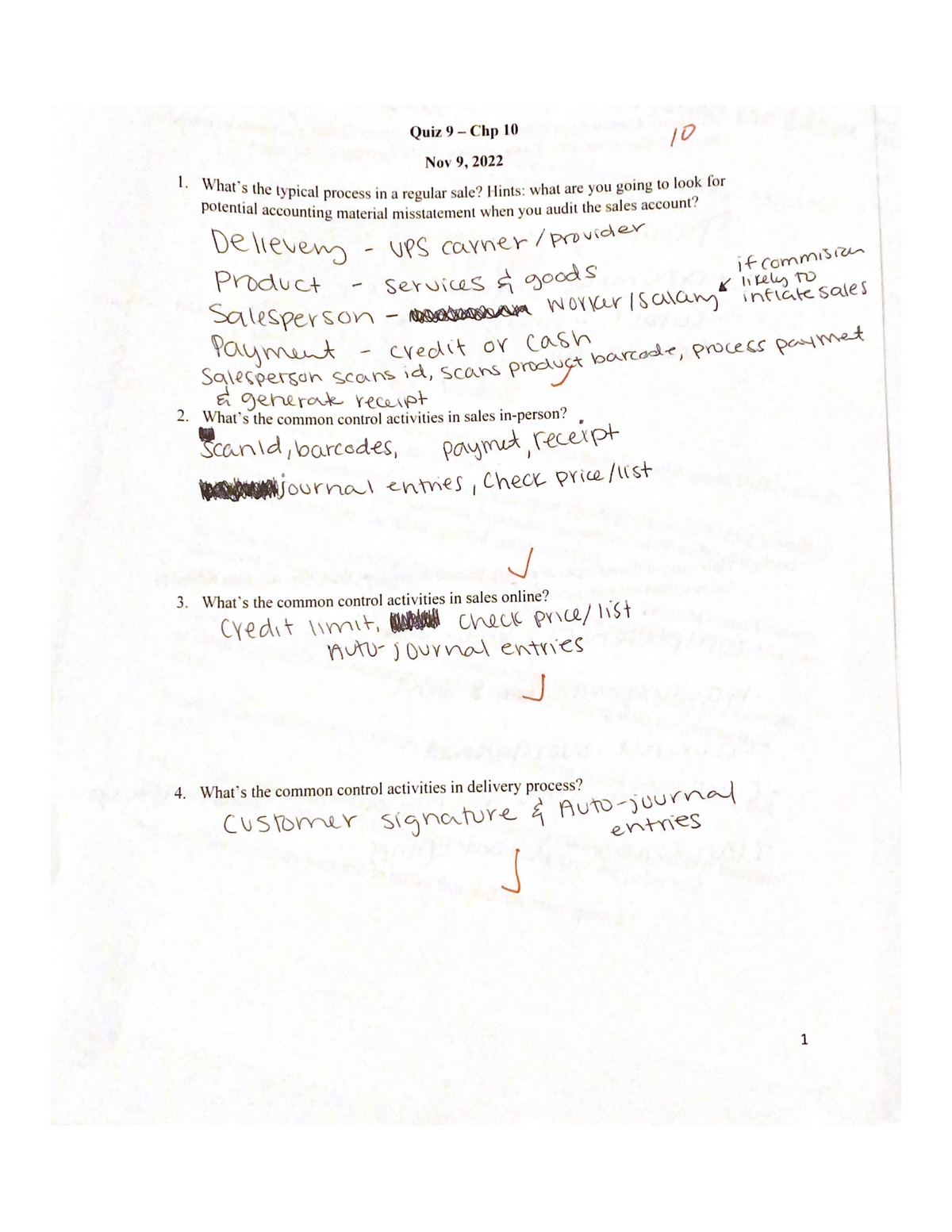 Quiz 9 - Chp 10 - Quiz 9 - Chp 10 - ACC 451 - Studocu