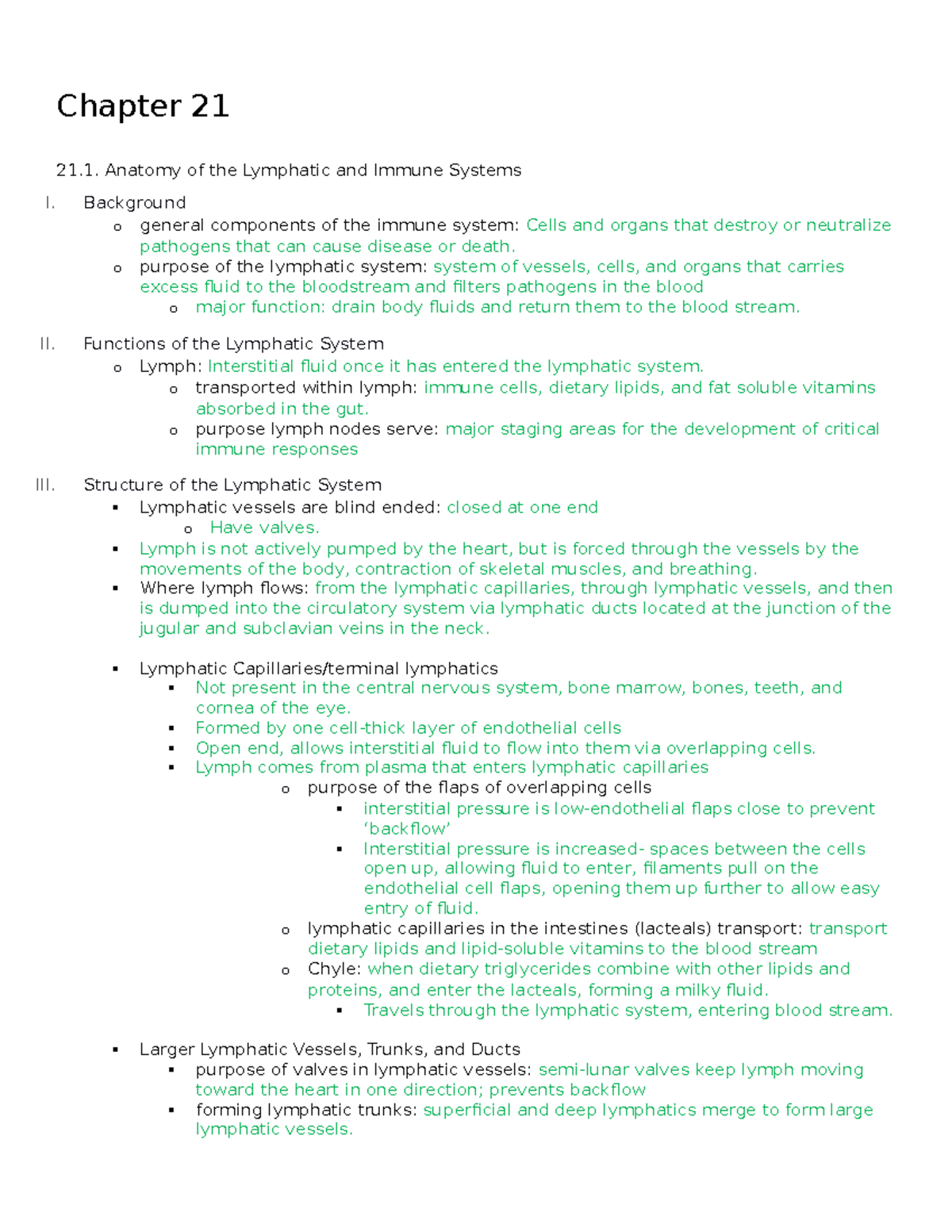 Chapter 21-lymphatic System - Chapter 21 Anatomy Of The Lymphatic And ...