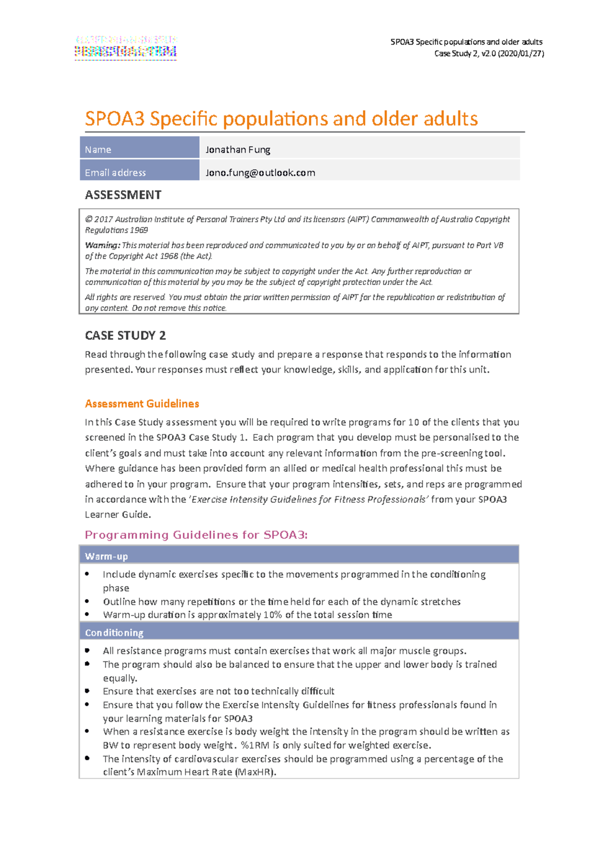 spoa3 case study 1