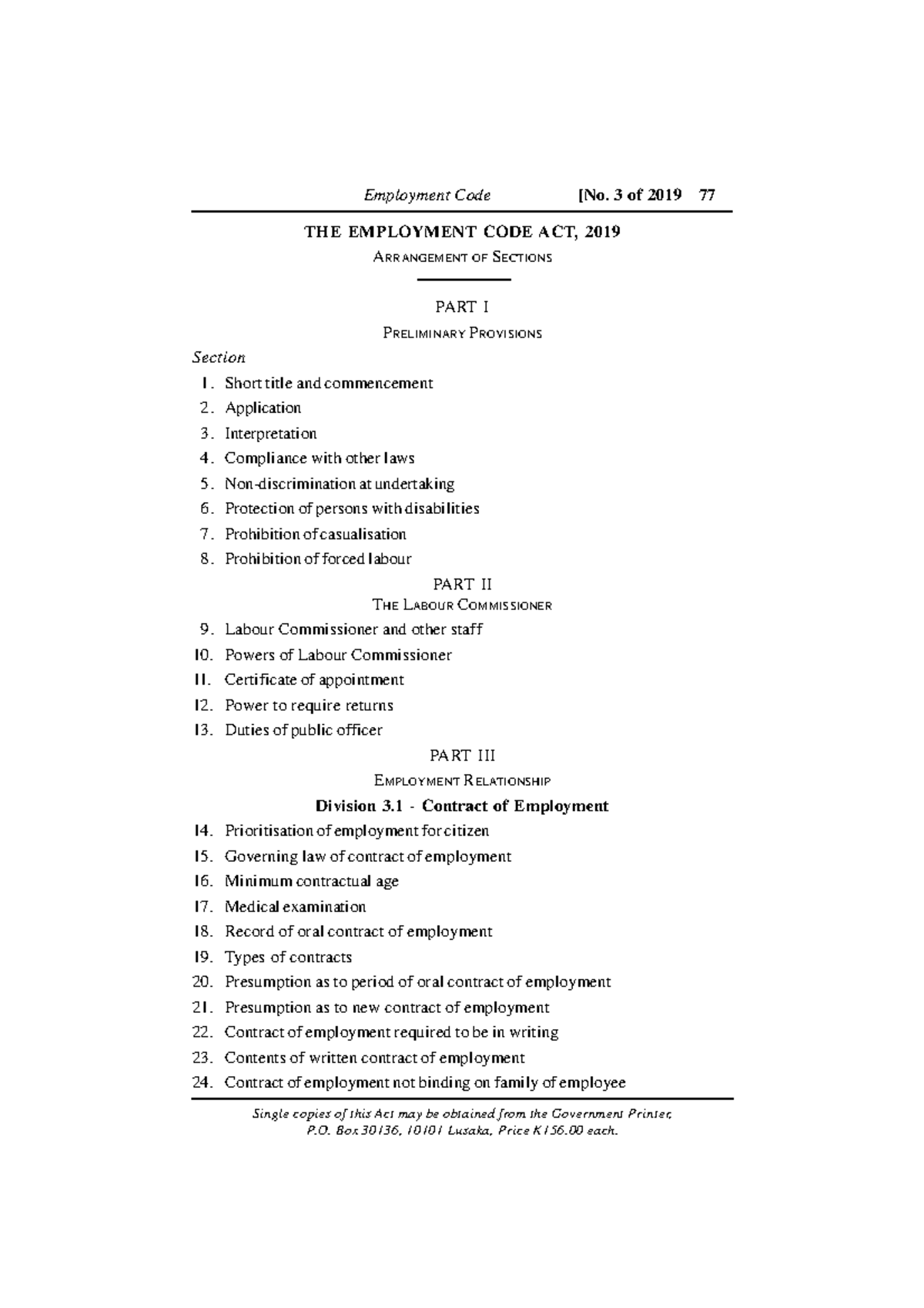 the-employment-code-act-no-3-of-2019-the-employment-code-act-2019