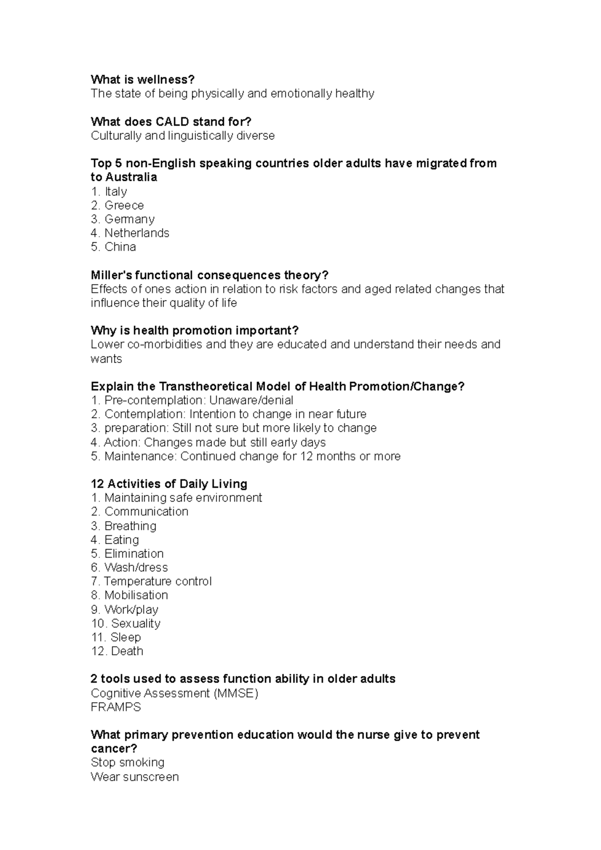 Chapter 24 Older Adult Health Assessment Quizlettimeline Friends2 - 9dc4l9a
