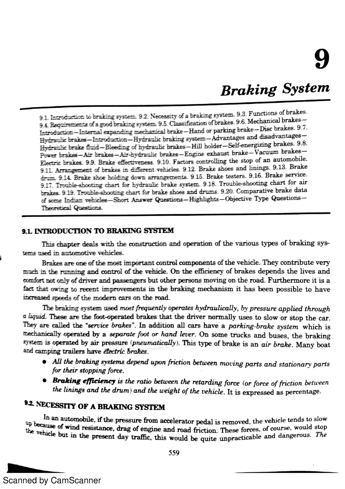 Unit 4 Braking System - Hello - Mechanical Engineering - Studocu