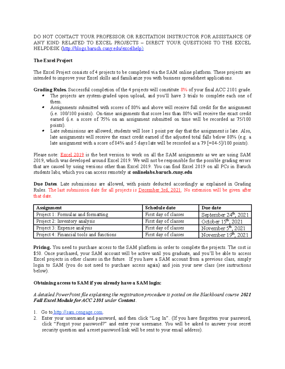 ACC2101 Fall 2021 SAM Syllabus Module - DO NOT CONTACT YOUR PROFESSOR ...