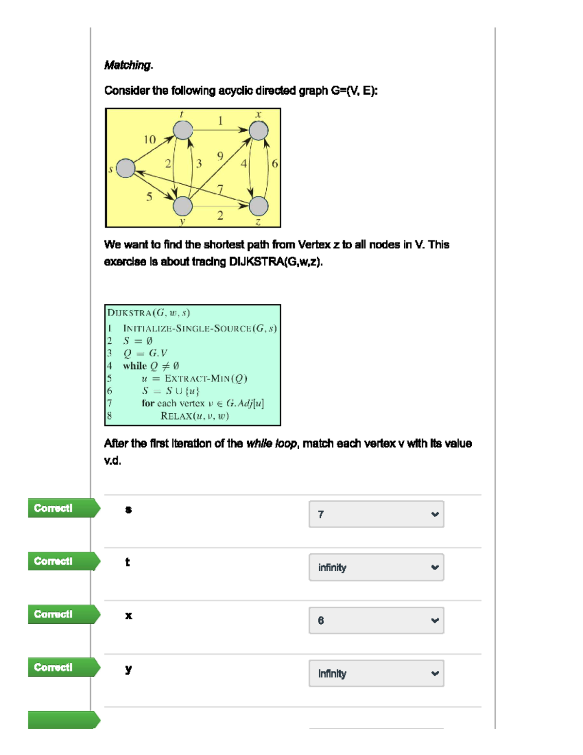 M11V5 - Dijkstra's practice - COMP 3270 - Studocu