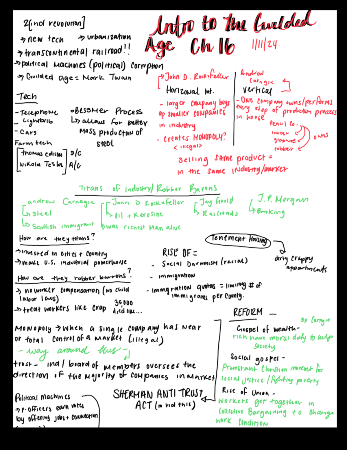 Chapter 17 Notes - HIST 1302 - Studocu