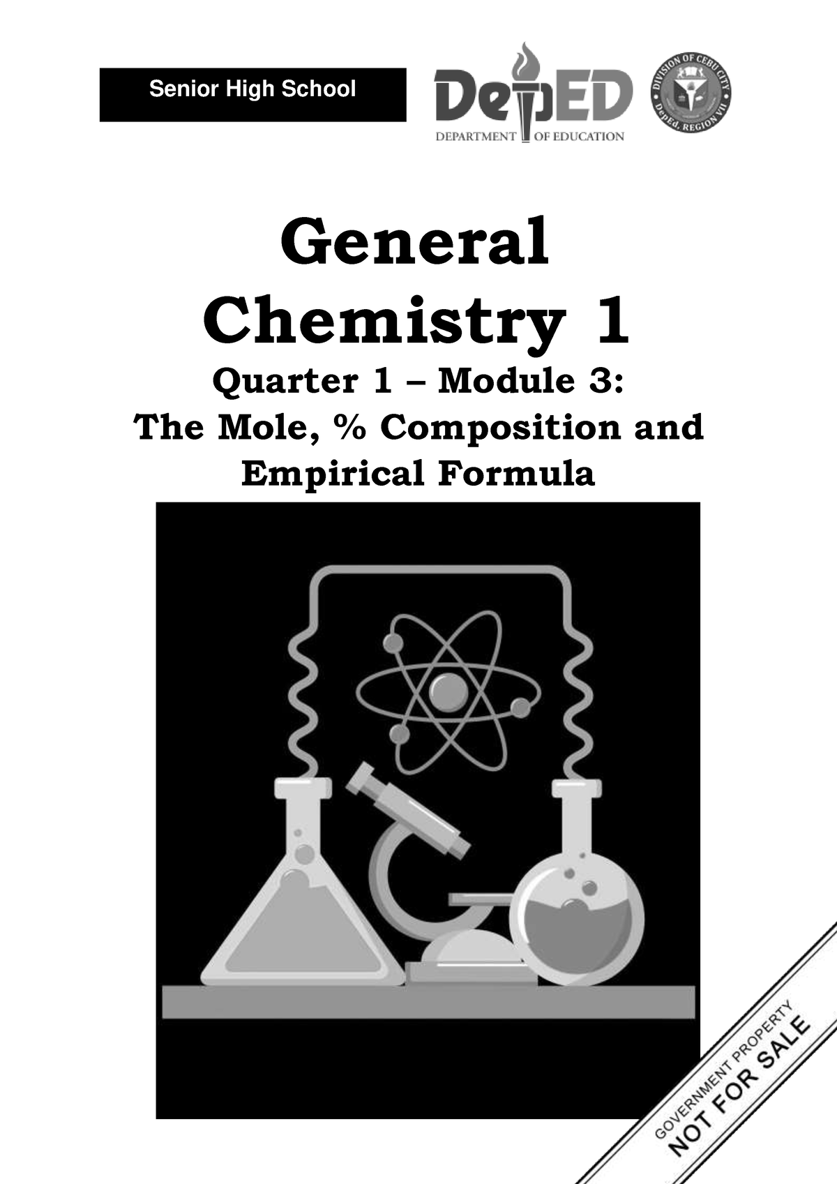 Gen-Chemistry 1 Week 3 Module 3 - Senior High School General Chemistry ...