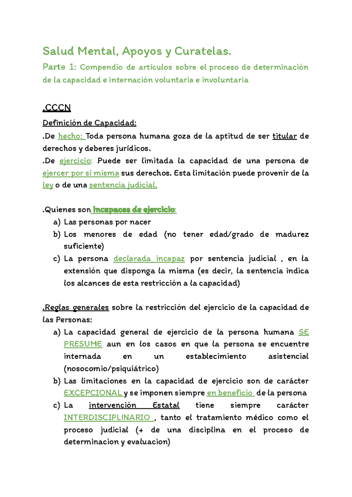 Salud Mental Apoyos Y Curatelas Sal Men Apo Y Curas Par 1 Comdo De Aríl So El Pos De Demaón 7638