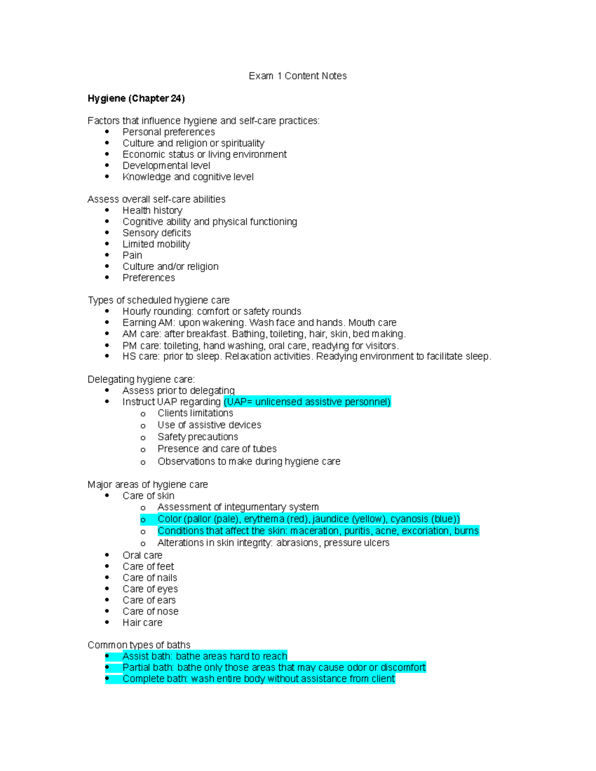 exam-1-notes-outline-exam-1-content-notes-hygiene-chapter-24