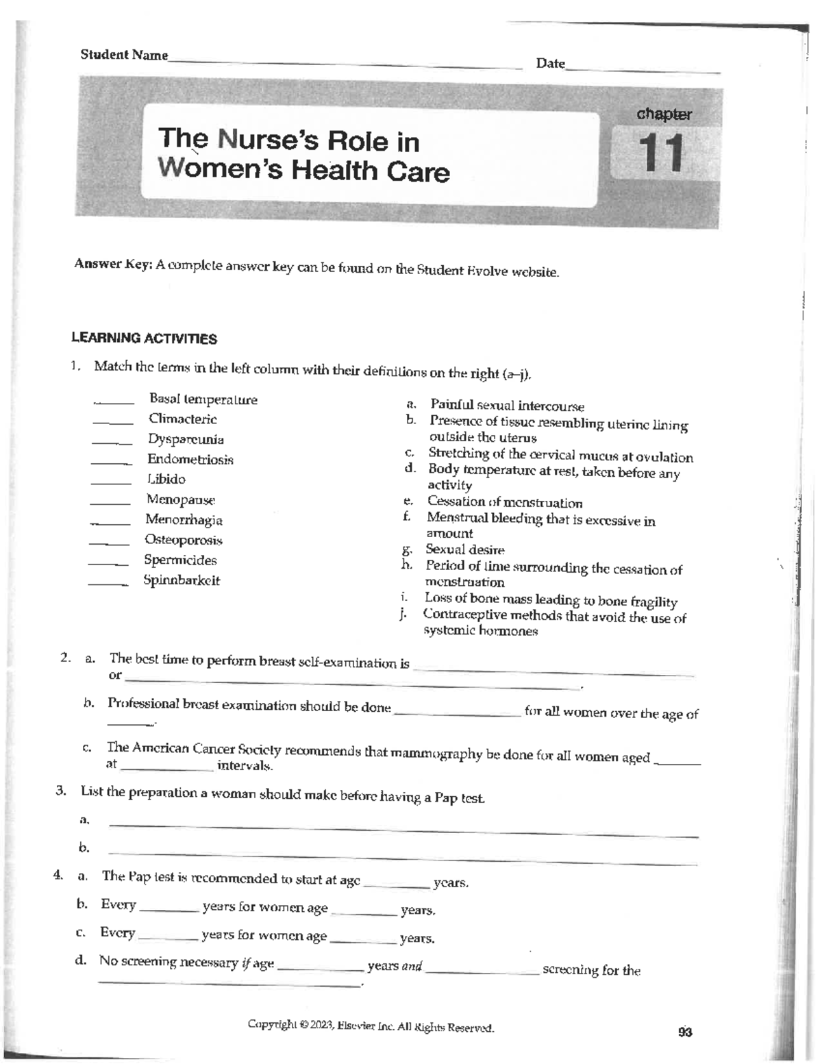 CHAPTER 11 SECTION 2 NOTETAKING STUDY GUIDE ANSWER KEY visual data 3