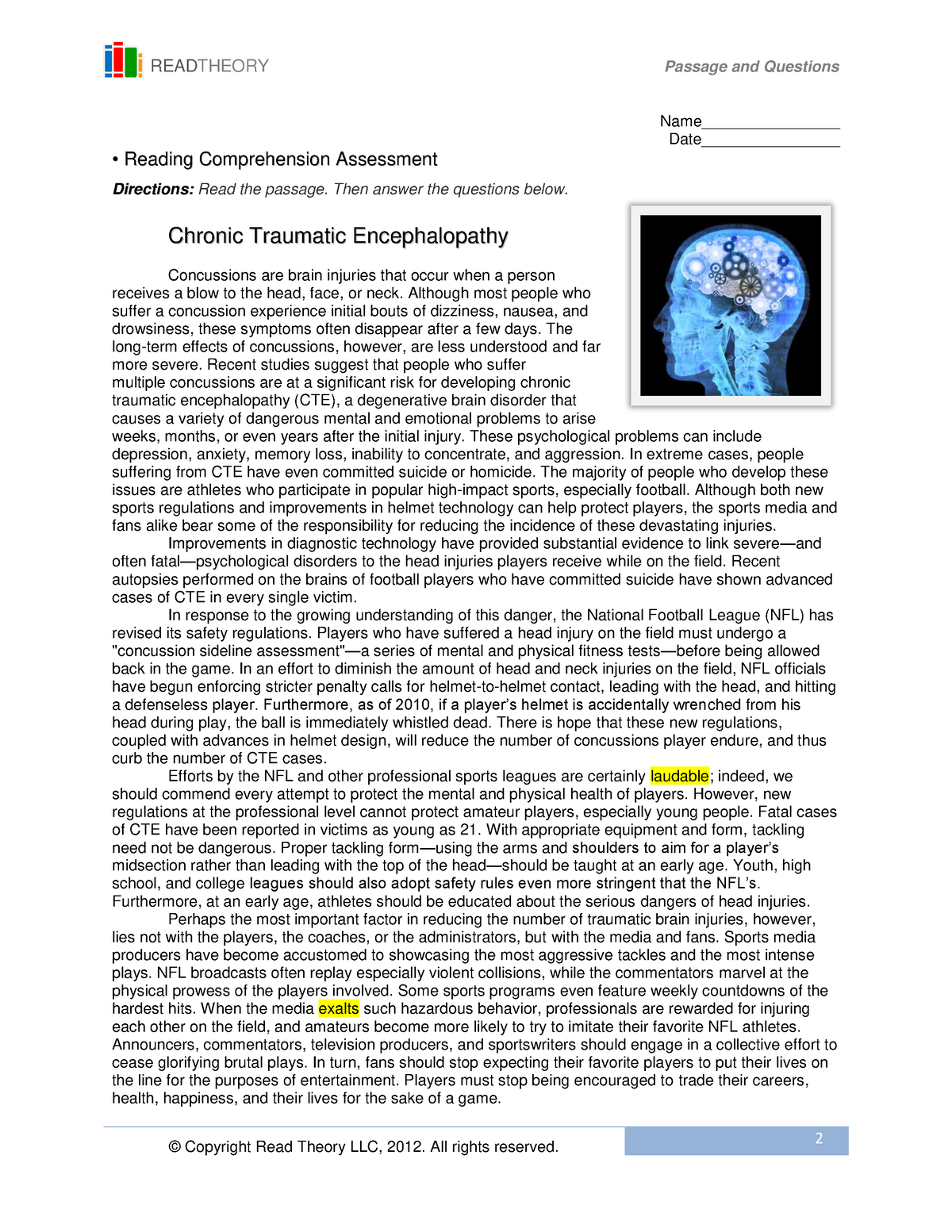 chronic-traumatic-encephalopathy-free-sample-2-4-readtheory-passage