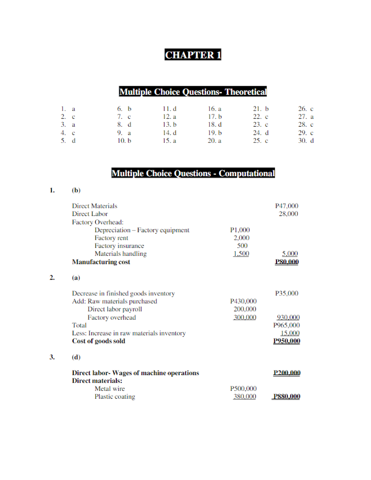 Chap 1 Solman - Cost Accounting Chapte 1 Guerrero - Studocu