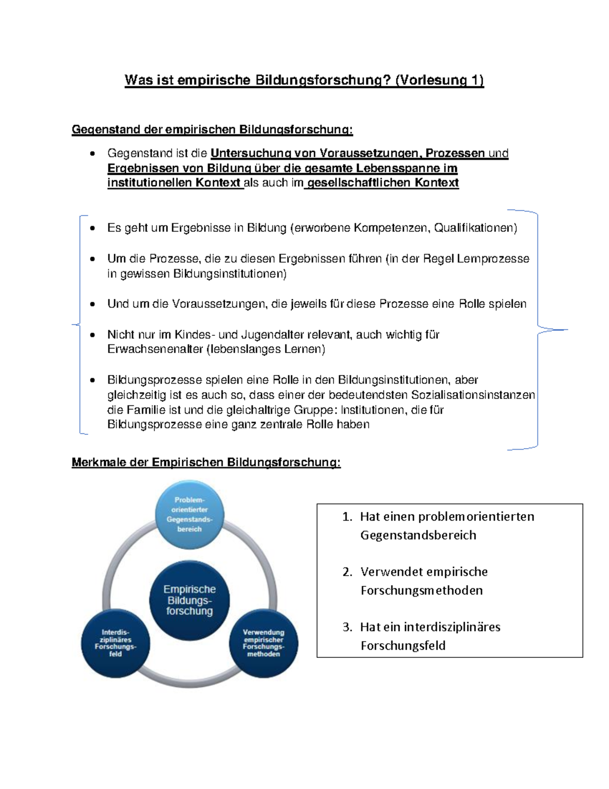 Was Ist Empirische Bildungsforschung - Hat Einen Problemorientierten ...