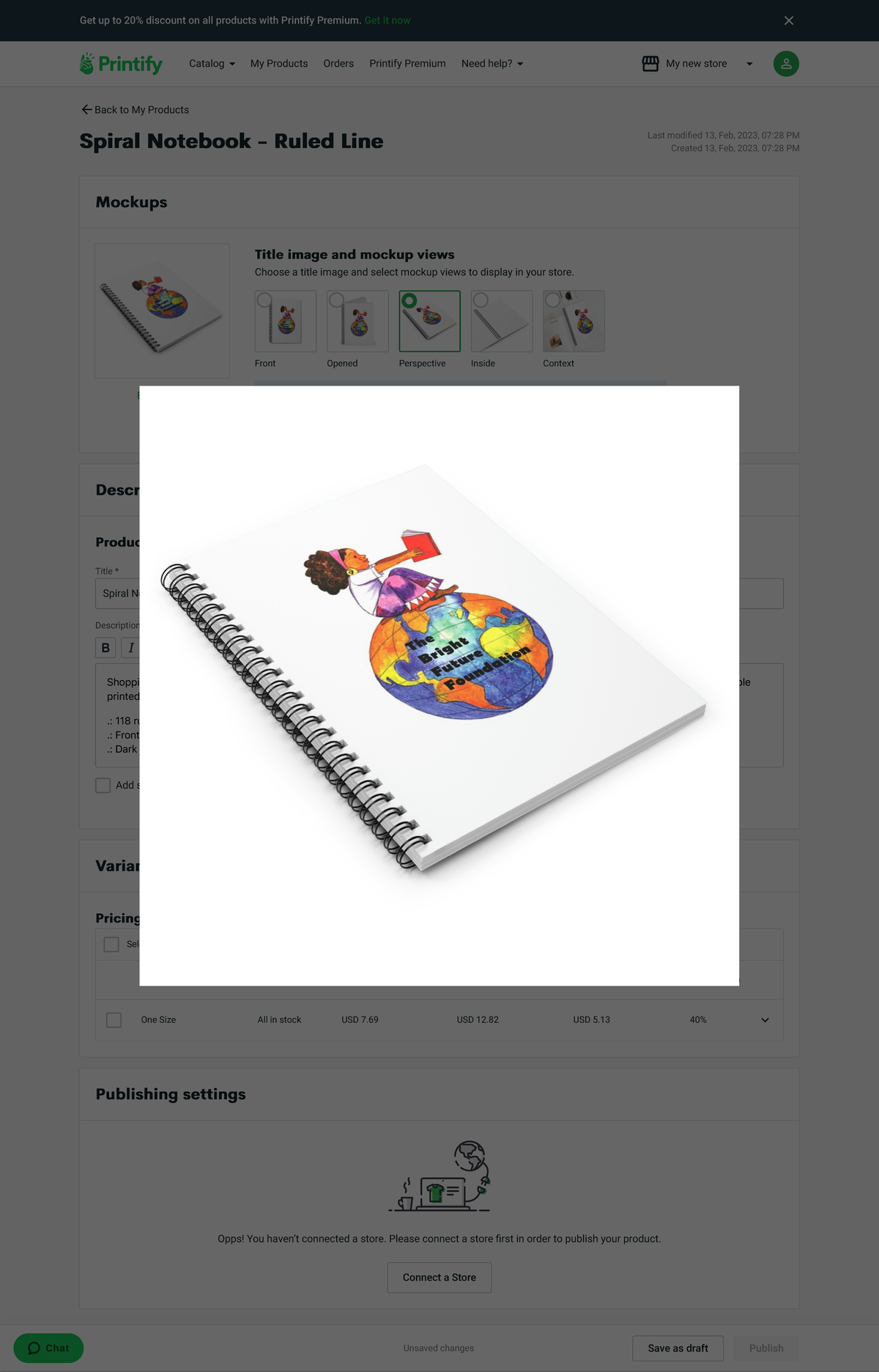 Printify Drop Shipping Print on Demand for Back to My