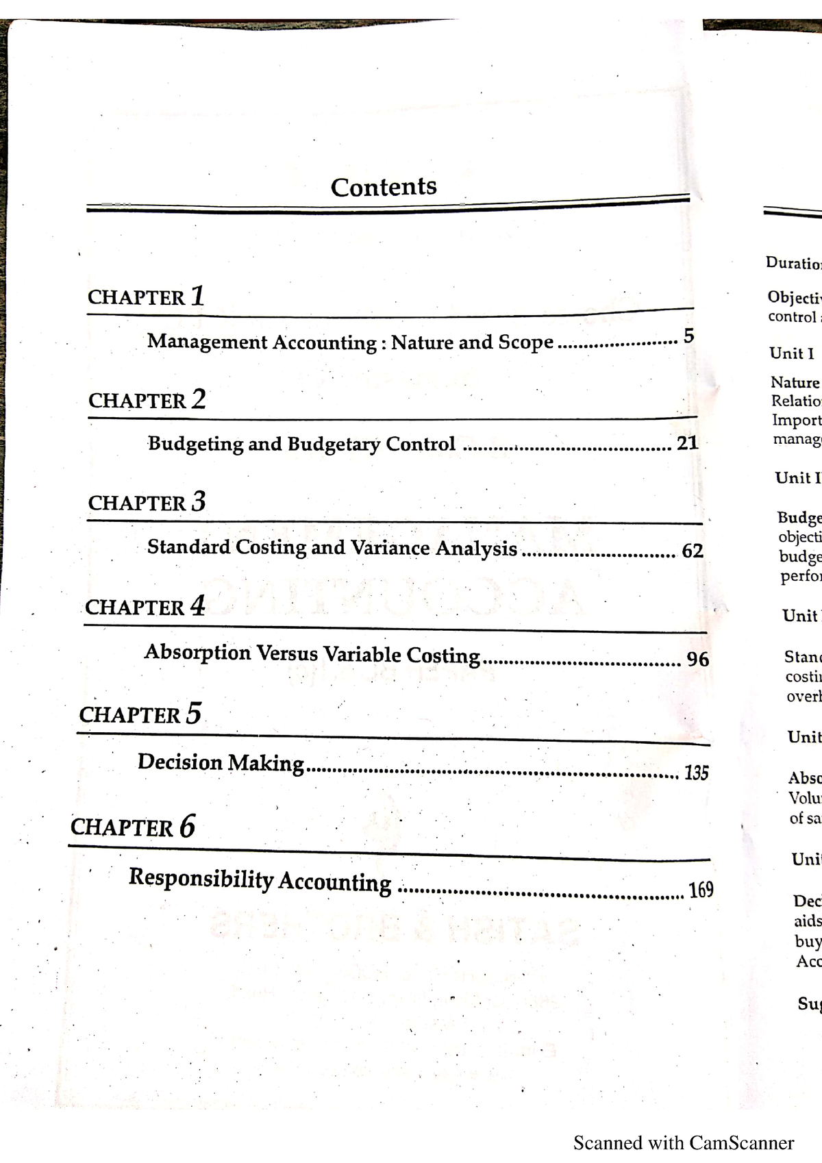 Managemnt Accounting - Book - B.com Programe - Studocu