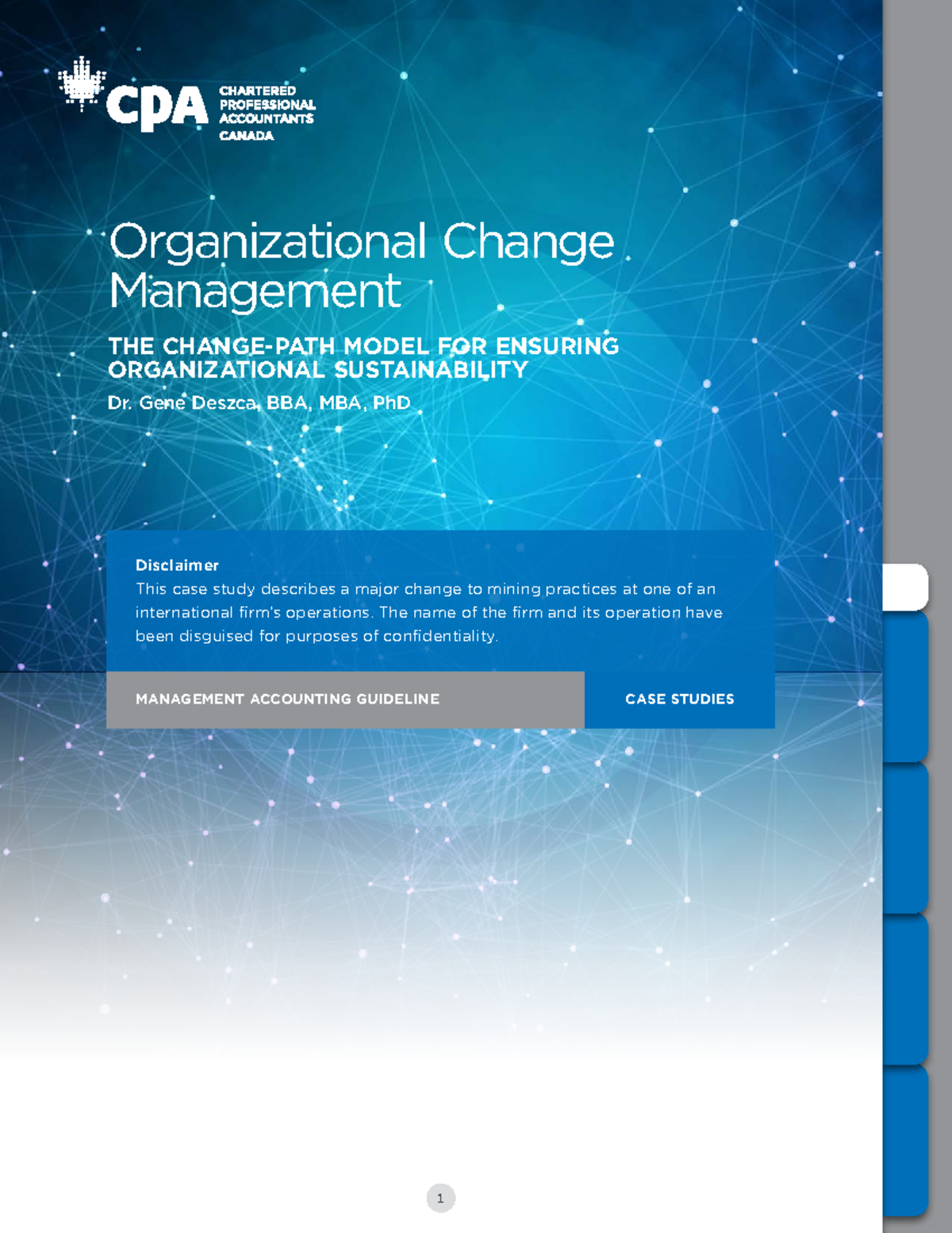 change management case study 2020