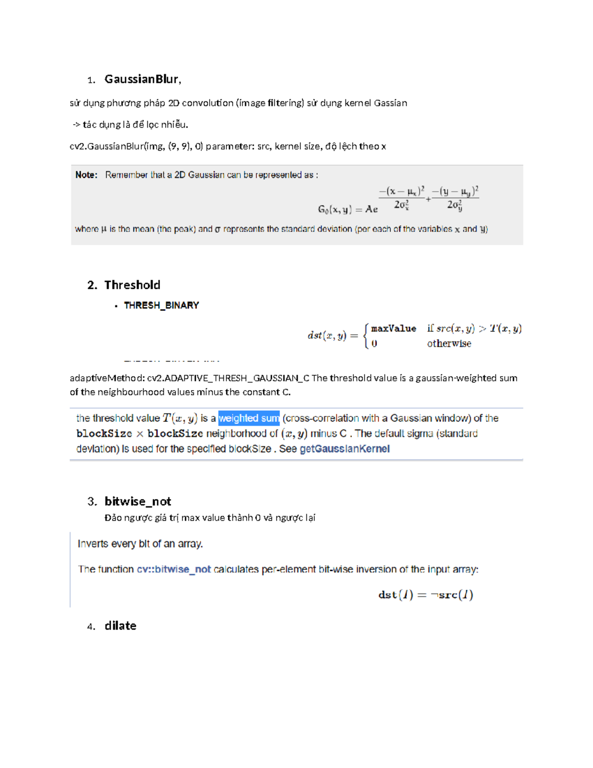Inbound 8566693143837133811 - 1. GaussianBlur, sử dụng phương pháp 2D ...