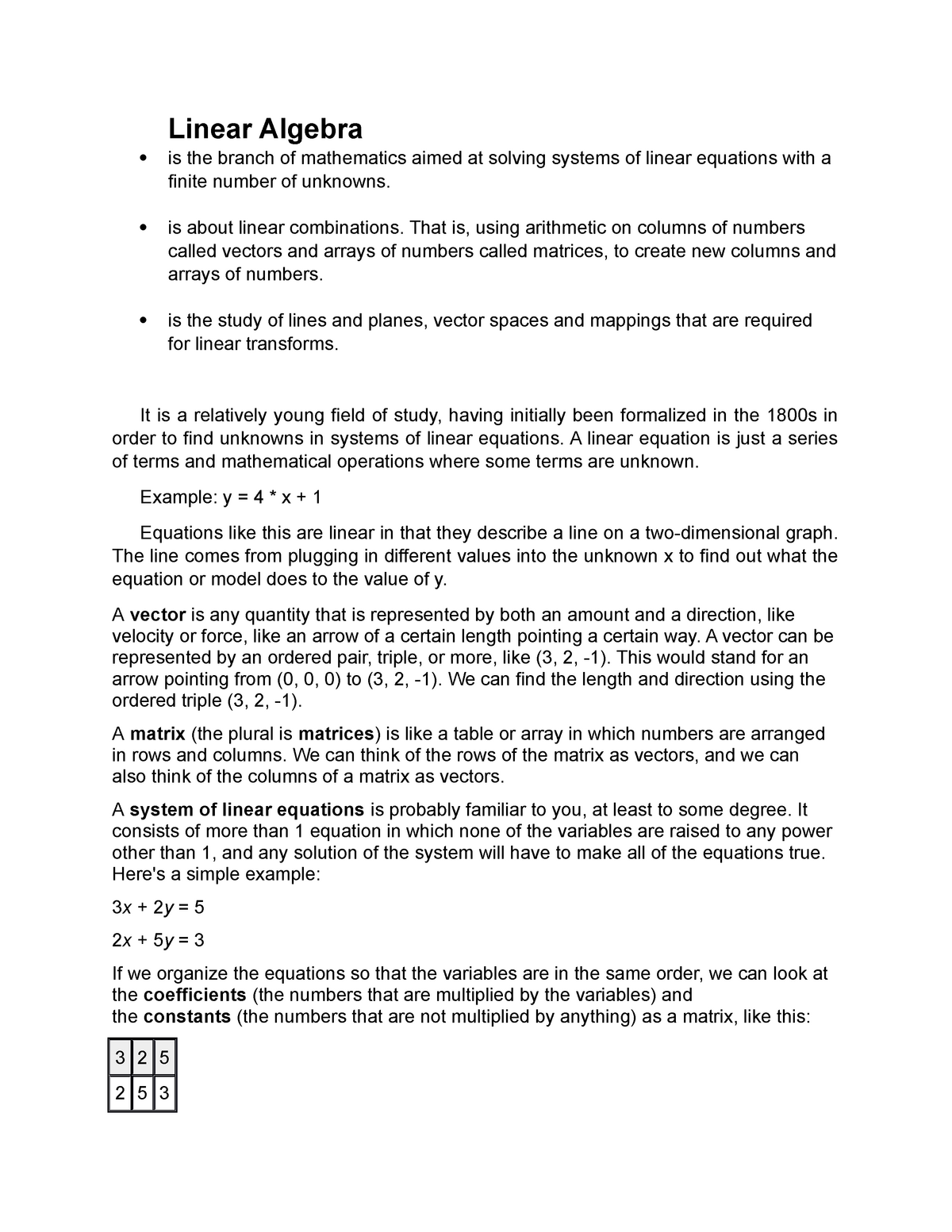 linear-algebra-lecture-notes-3-7-linear-algebra-is-the-branch-of