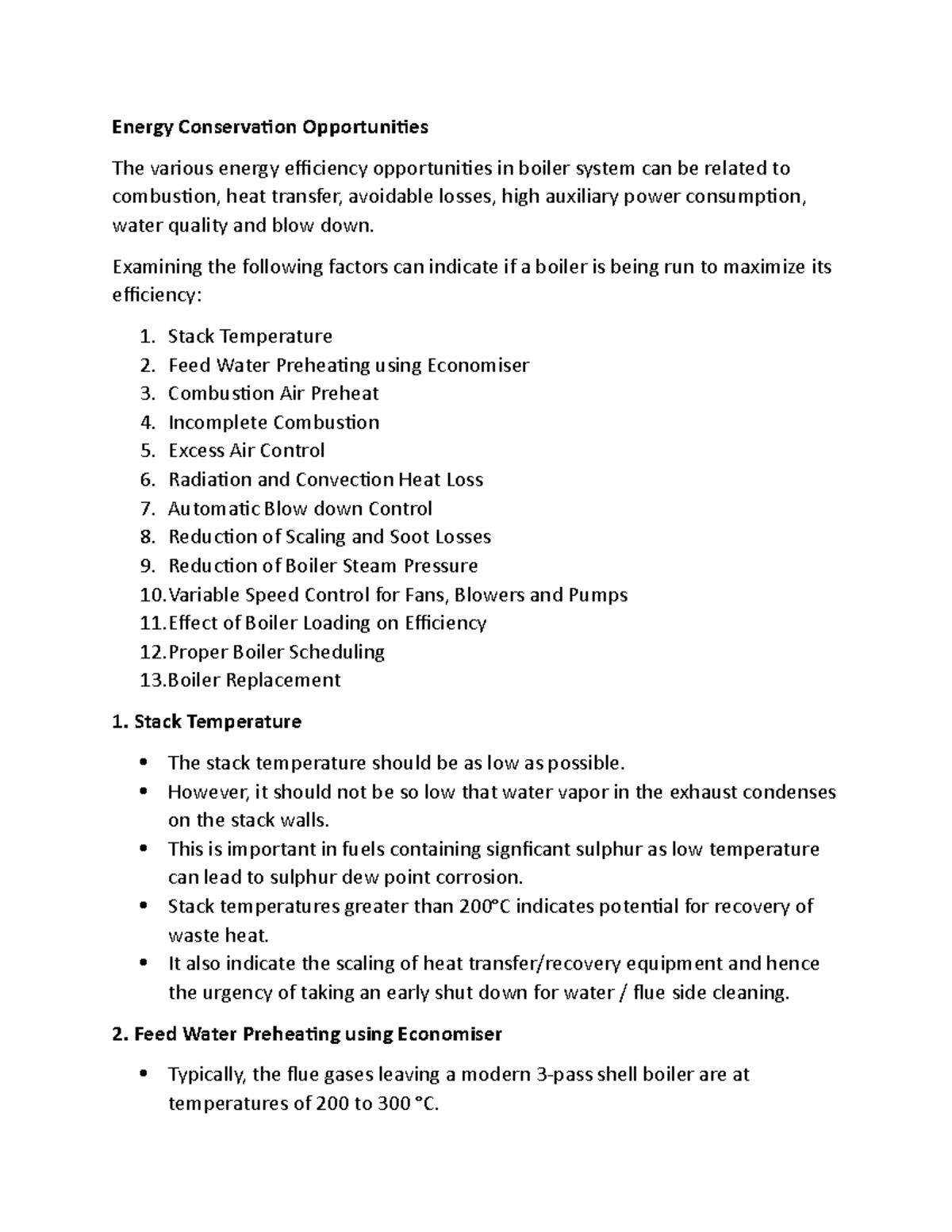 Energy saving opportunities in boilers - Energy Conservation ...