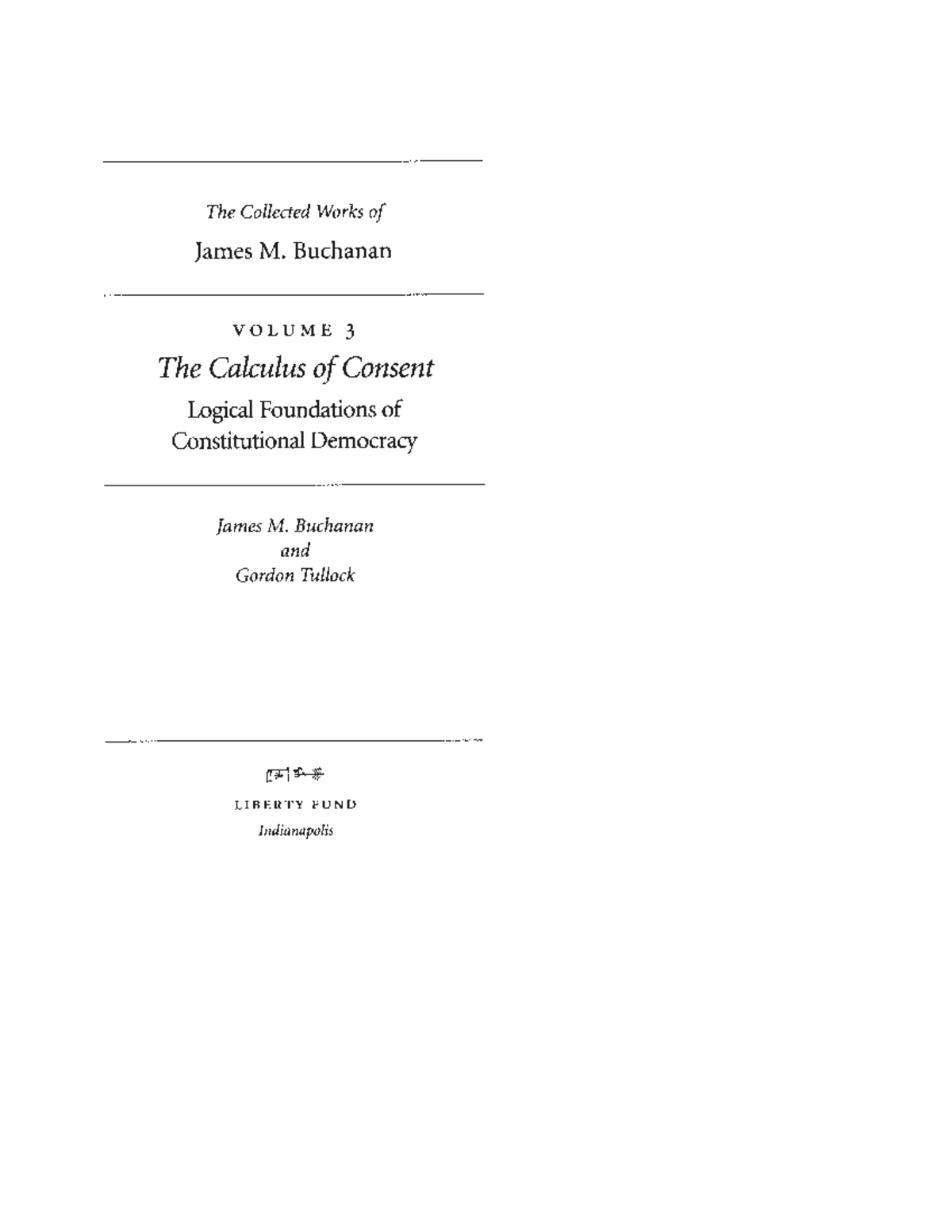 Buchanan the calculus of consent ch19 macroeconom a y pol tica