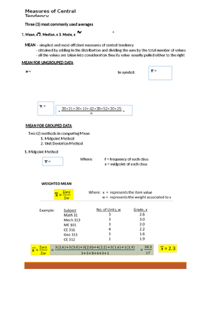 Measures-of-Variation - Measures of Variation - consider how the values ...