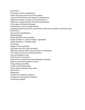 BIO 211 Chapter 11 Notes -Bacterial growth: refers to increase in cell ...