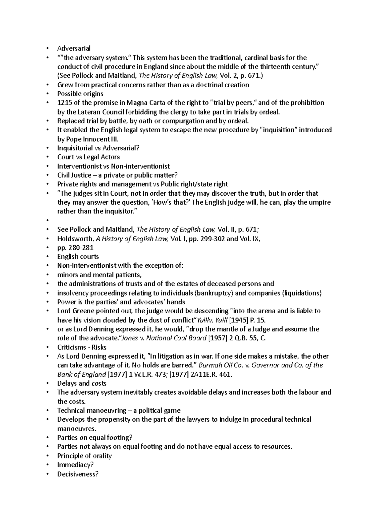 Lecture 10 Adversarial Adversarial the Adversary System This