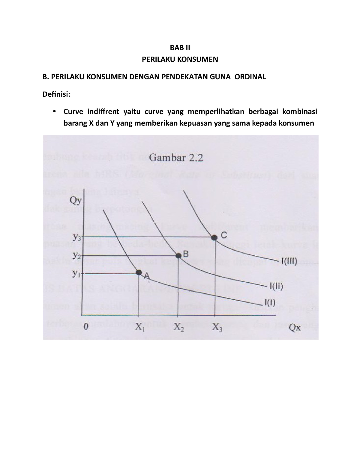 Perilaku Konsumen Dengan Pendekatan GUNA Ordinal - BAB II PERILAKU ...