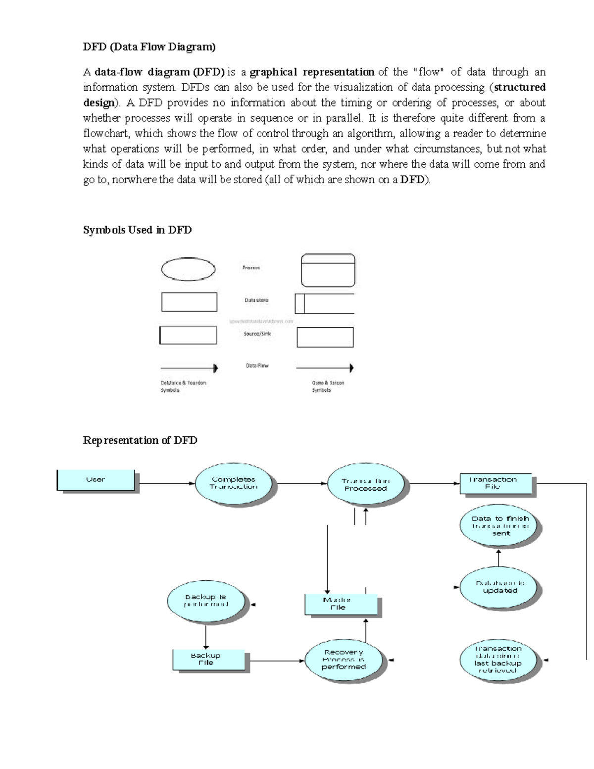 DFD - DFDs can also be used for the visualization of data processing ...