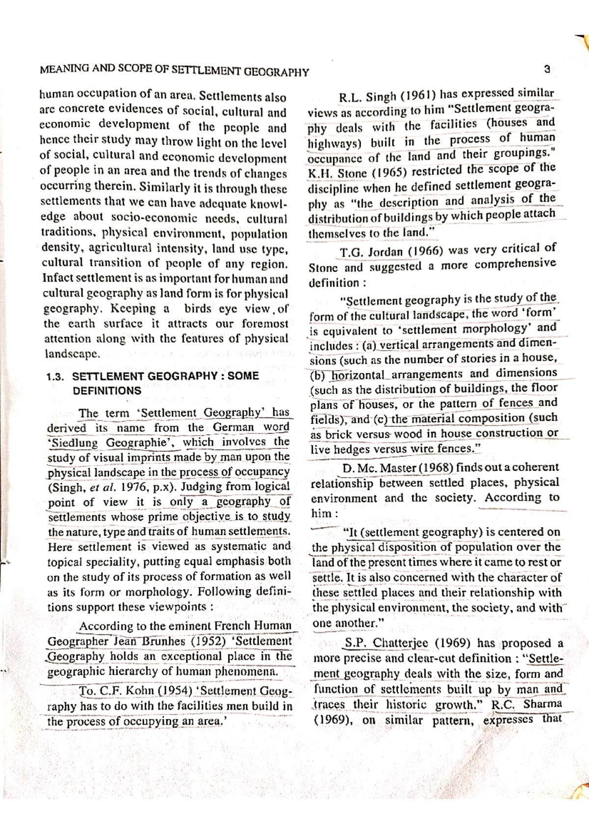 intro to settlement geography Geography honours Studocu