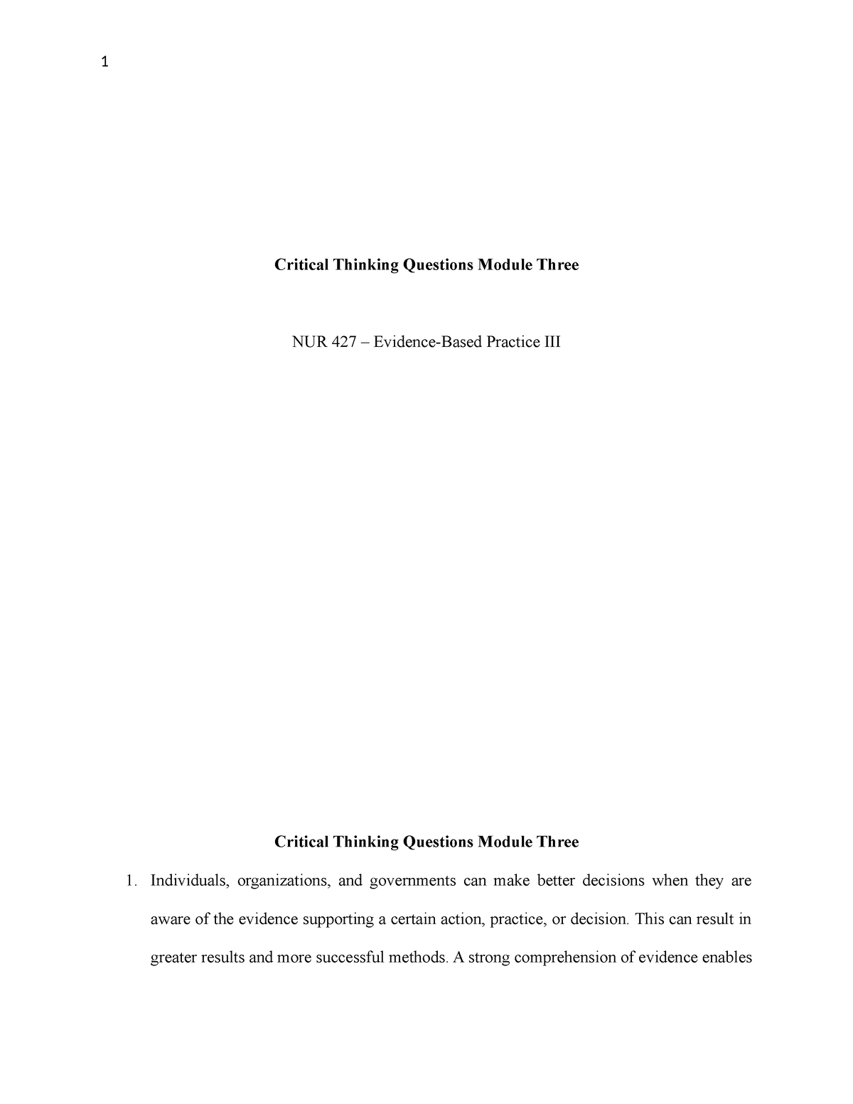 encourage critical thinking with 3 questions brian oshiro transcript