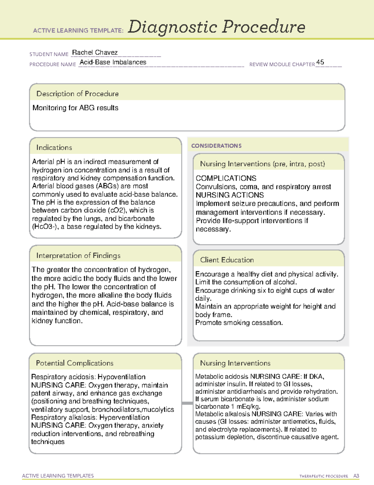 001 - ati template - ACTIVE LEARNING TEMPLATES THERAPEUTIC PROCEDURE A ...