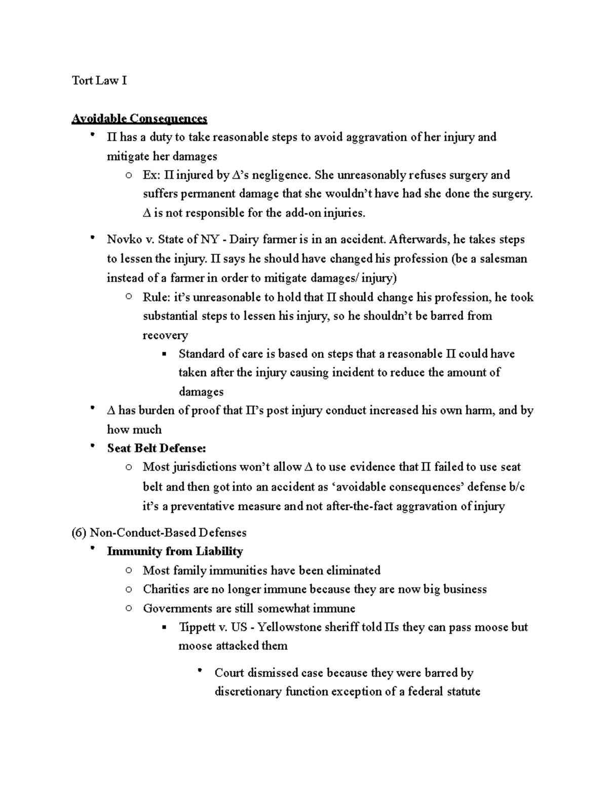 Avoidable Consequences - She unreasonably refuses surgery and suffers ...