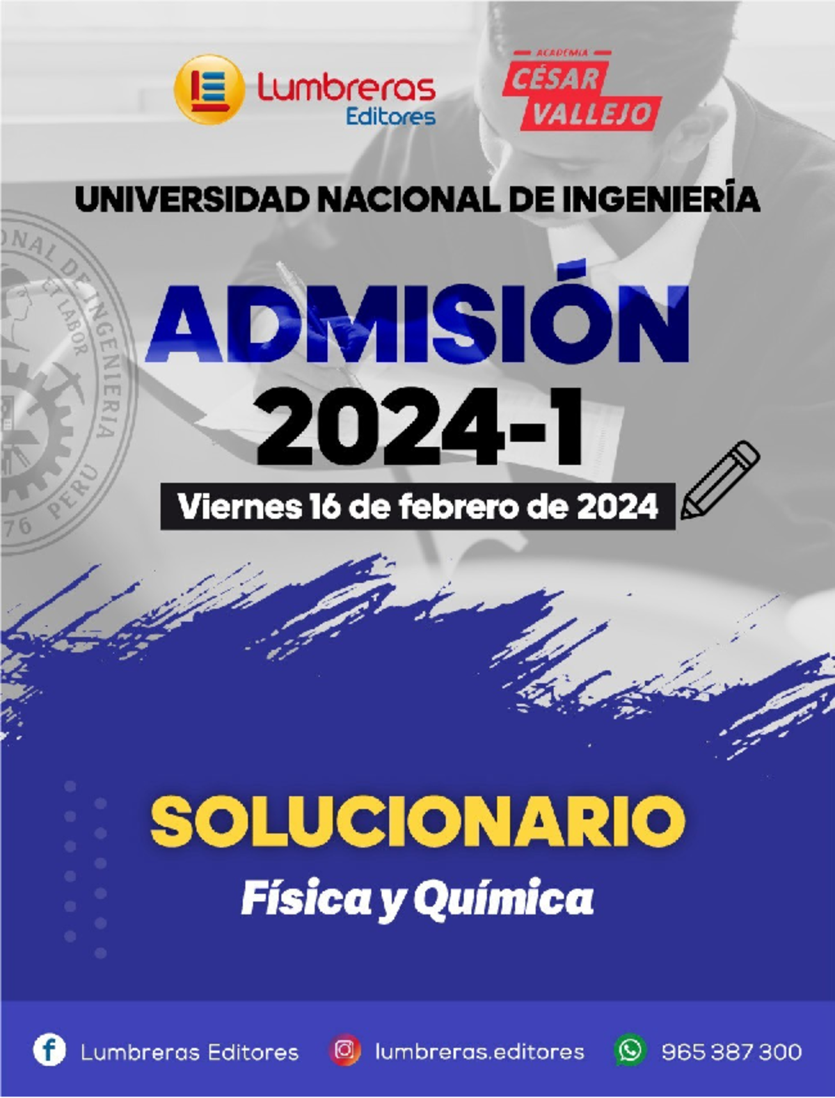 SOL Adm UNI - FQ 2024-1 - Q 2 6 KJ Respuesta: 6 UNI 2024-1 Lumbreras ...