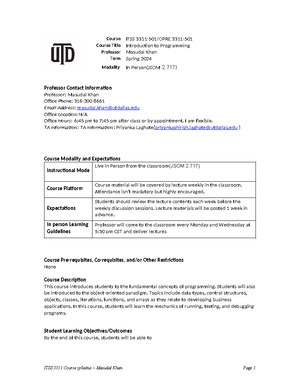 Project 1 Notes - ITSS 3312.001 Notes for Project 1 Document your name ...