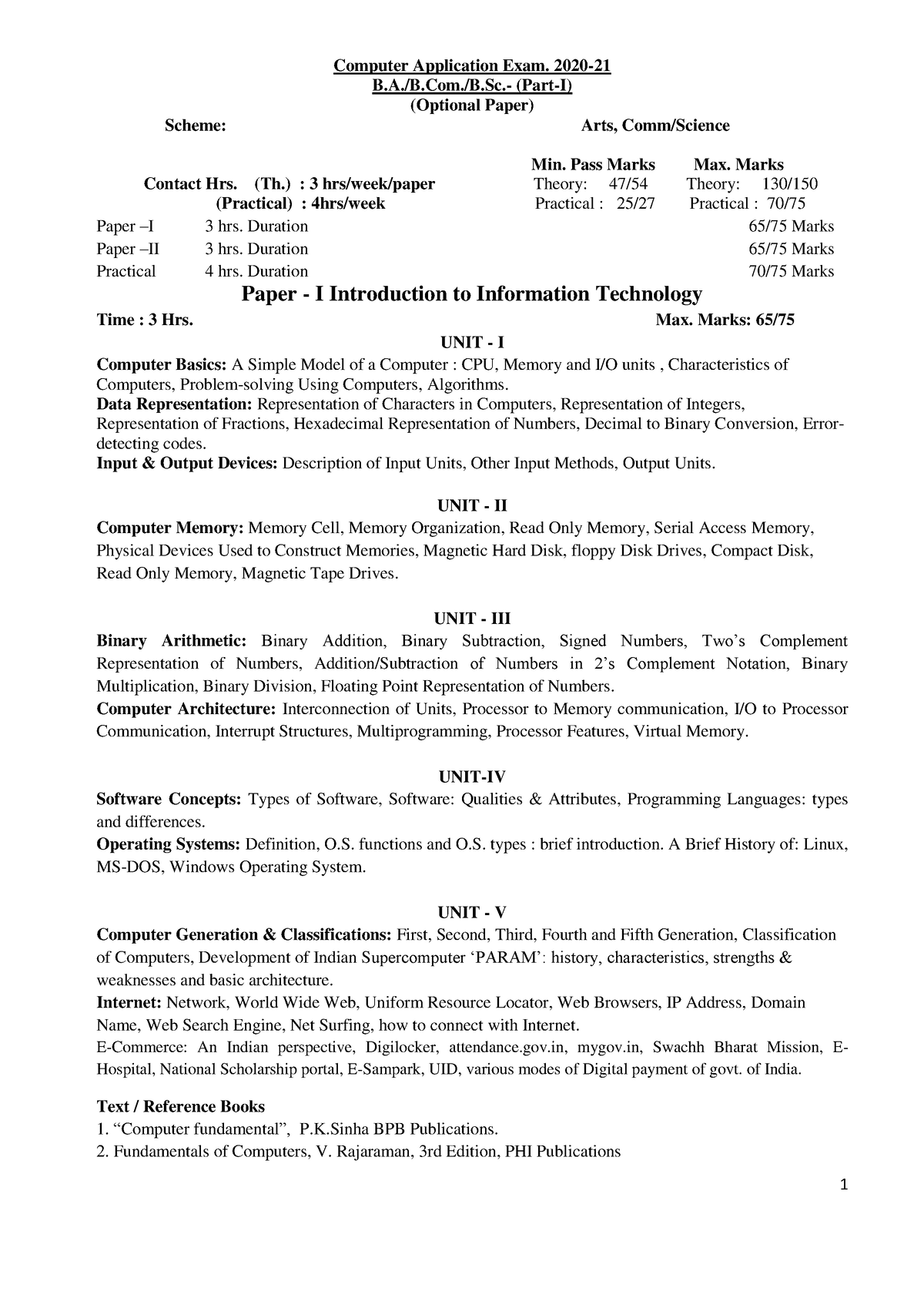 792 B.A.,B.Sc., B.Com.Computer Application - Computer Application Exam ...