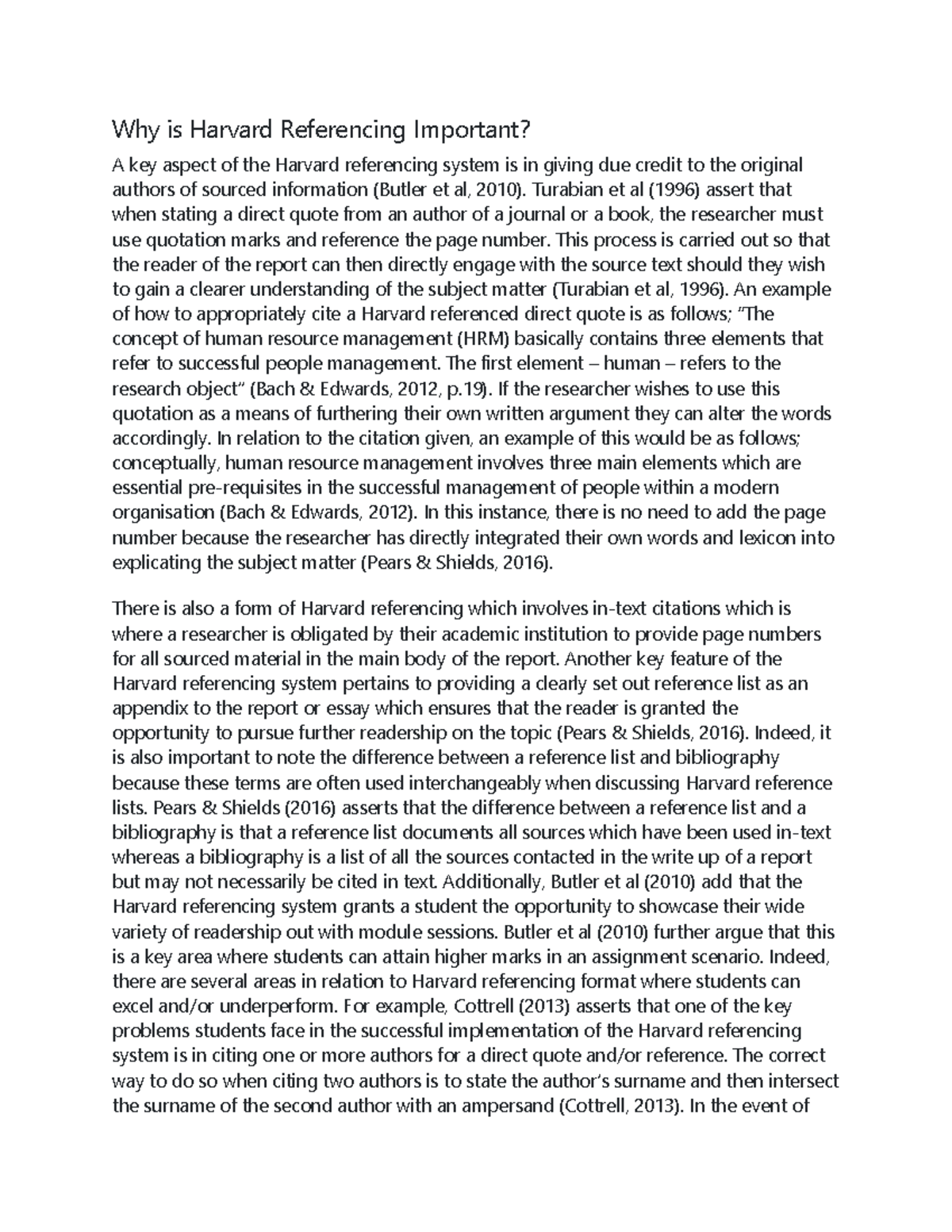 why-is-harvard-referencing-important-turabian-et-al-1996-assert