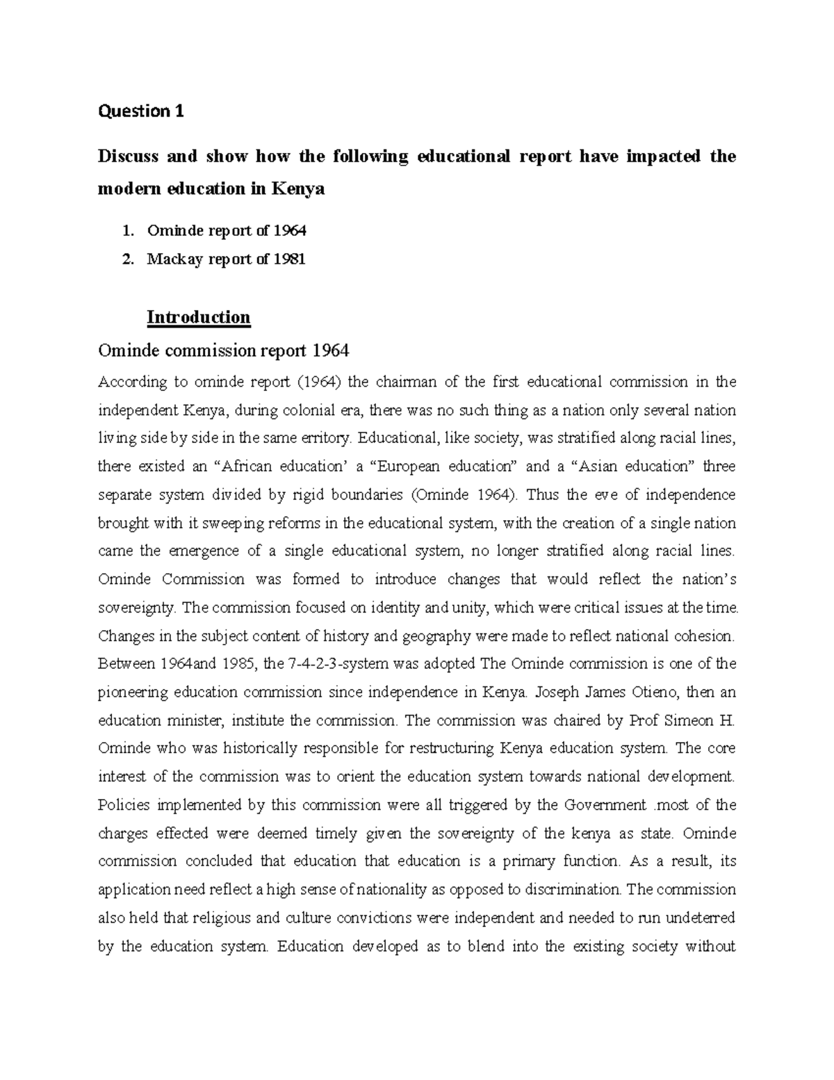 Question 1 - RESEARCH PROPOSAL - Question 1 Discuss and show how the ...