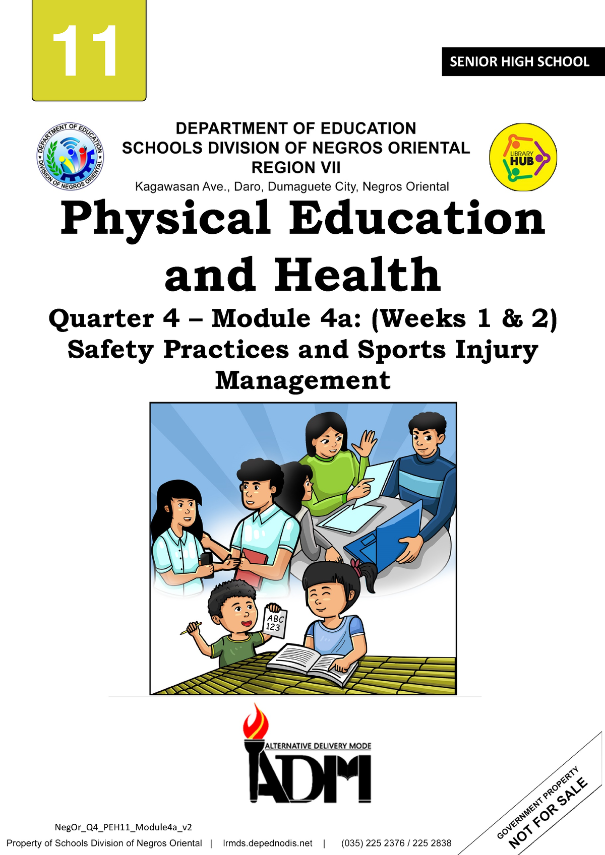 PE11 Q4 Module 4a Weeks 1and2 - 1 NegOr_Q4_PEH11_Module4a_v 11 SENIOR ...