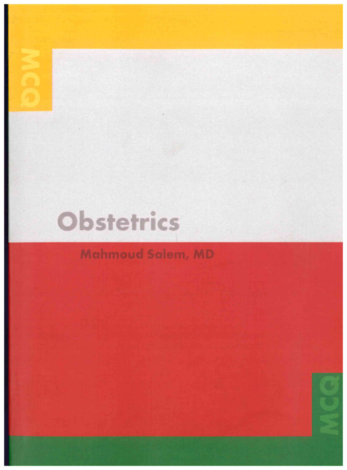 Obstetrics Mcqs Pediatrics Studocu