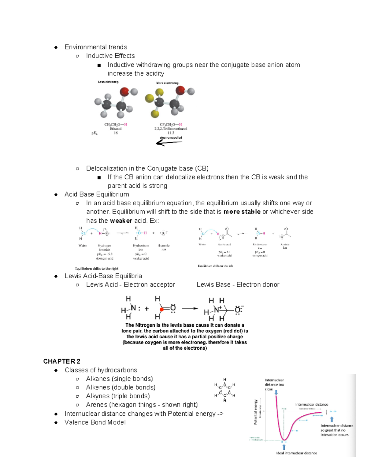 9 2 21 Notes - Environmental trends Inductive Effects Inductive ...