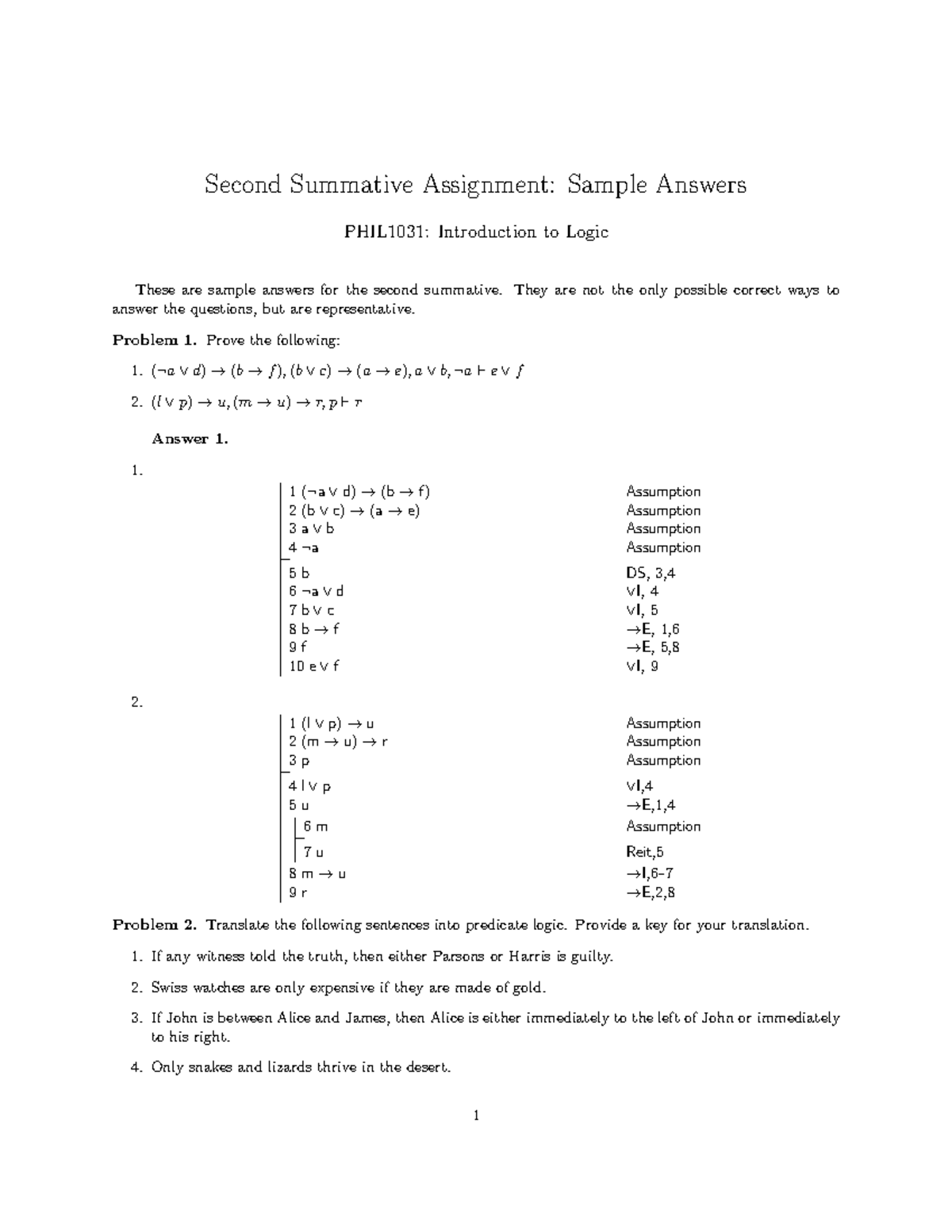 Summative 2 Answers Phil1031 Dur Studocu