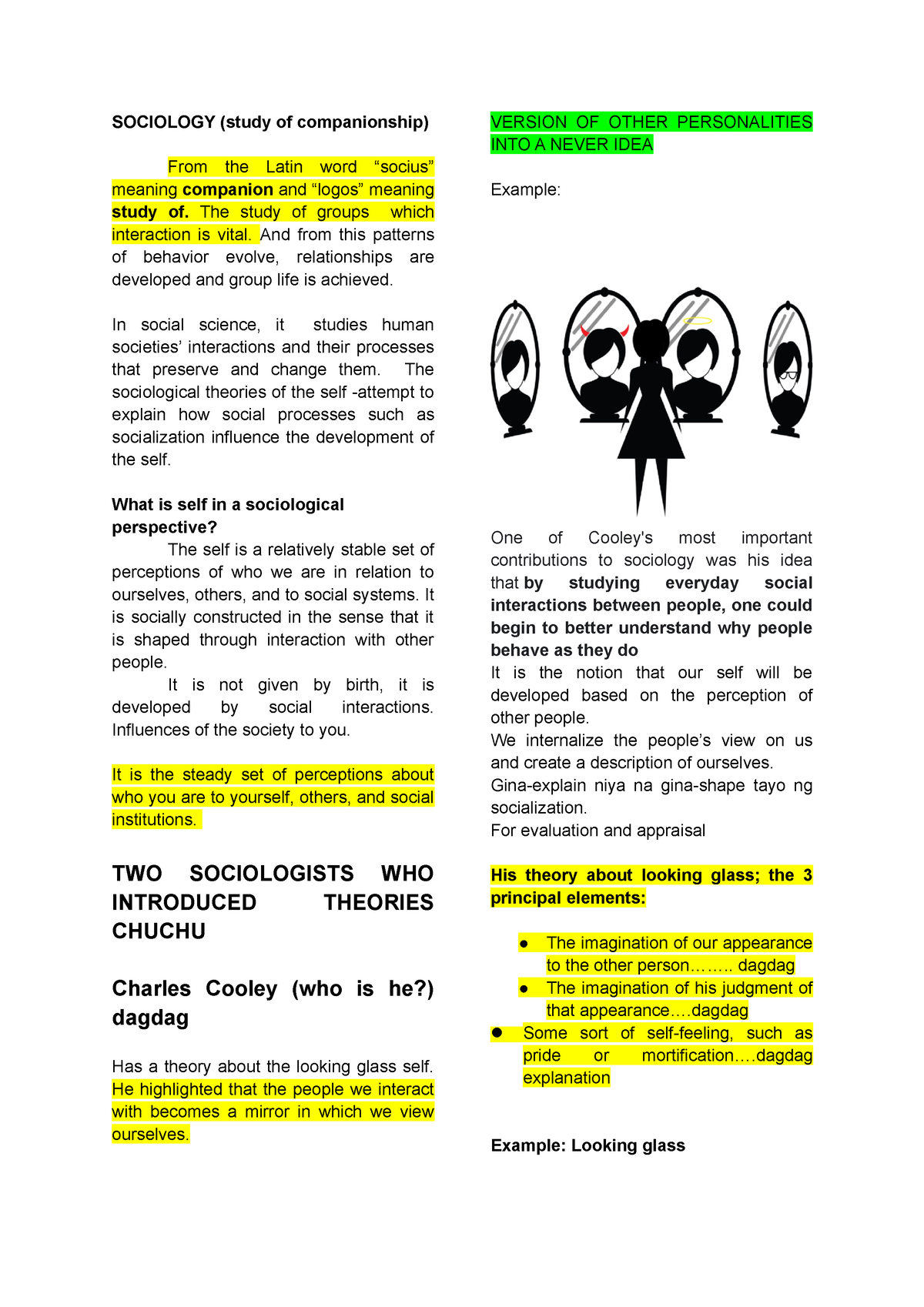 sociological perspective case study