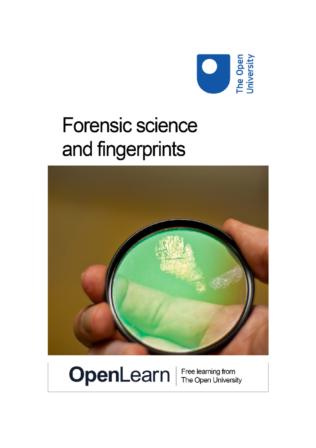Forensic science and fingerprints - S187_ Forensic science and ...
