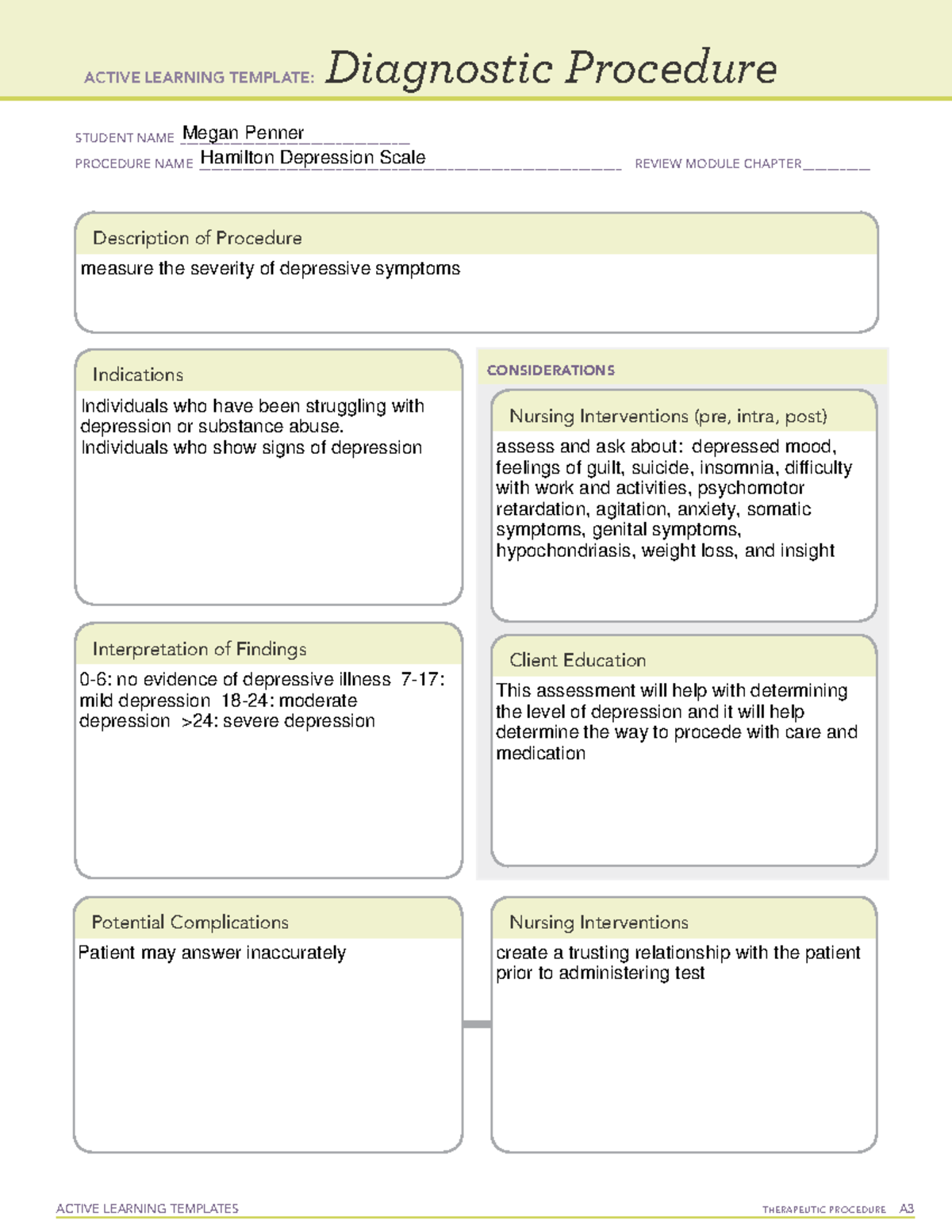 active-learning-template-diagnostic-procedure