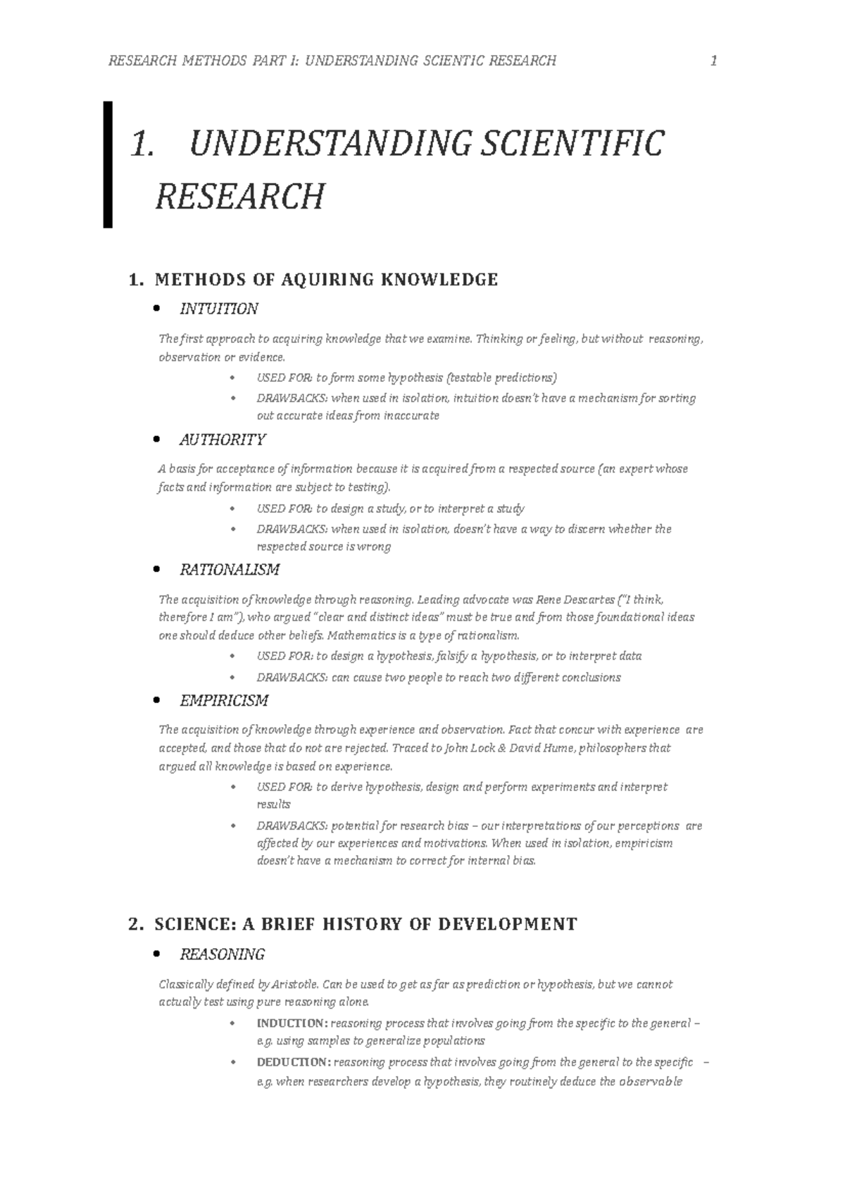 psy10005 introduction to research methods assignment 1 critical review