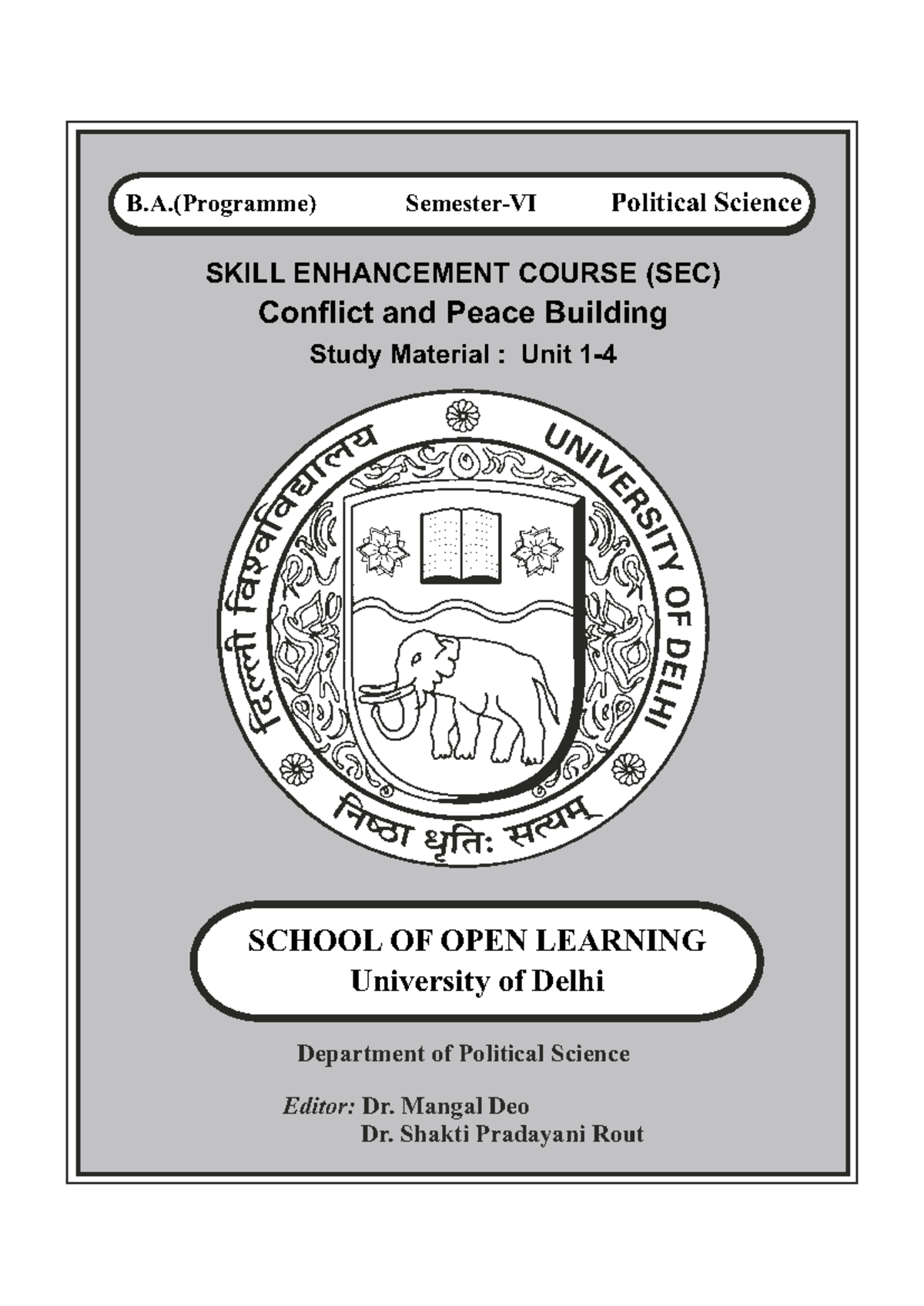 Sec sol notes - Above is the classroom material provided by my ...