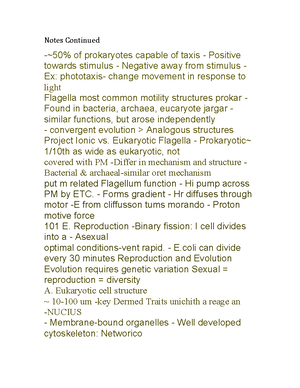 Bio Chapter 1 - Lecture Notes 1 - Biology Classification And Evolution ...